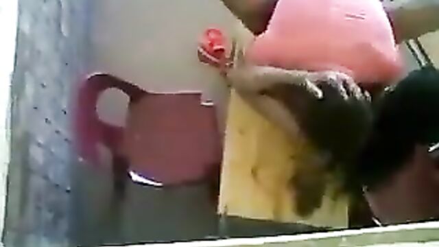 2 students bonking on a desk - 4 image