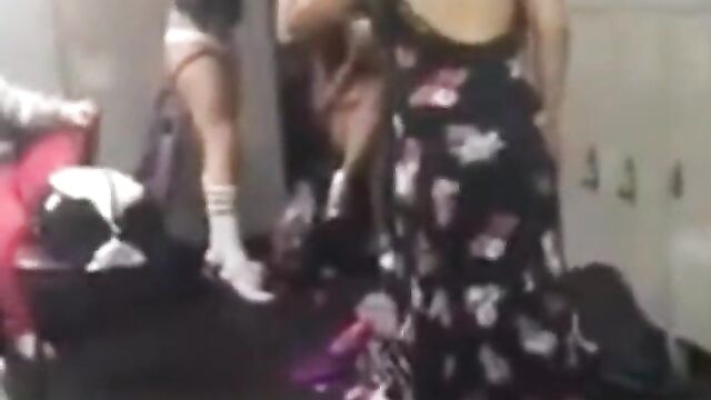 Breasts Pop Out As Naked Stripper Gets Caught Fighting In Public - 1 image