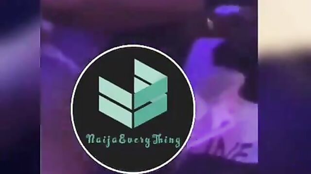 Guy pays stripper to suck her breasts at a Nigerian wild party in public - 4 image