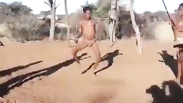 Skipping naked in Africa - 1 image