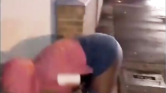 Girl on drugs strips naked, showing ass - 5 image