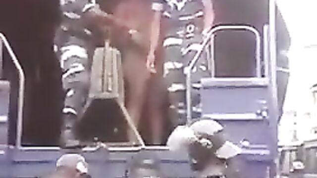 Ugandan police arrest naked women with big breasts in public