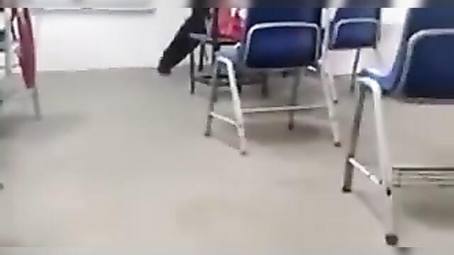 Students Having Sex and Blowjob  in the Classroom - 3 image