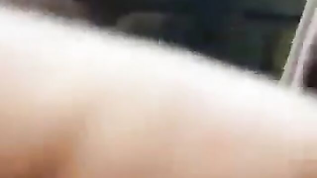 African girl showing her breasts and pussy in the bathroom - 1 image