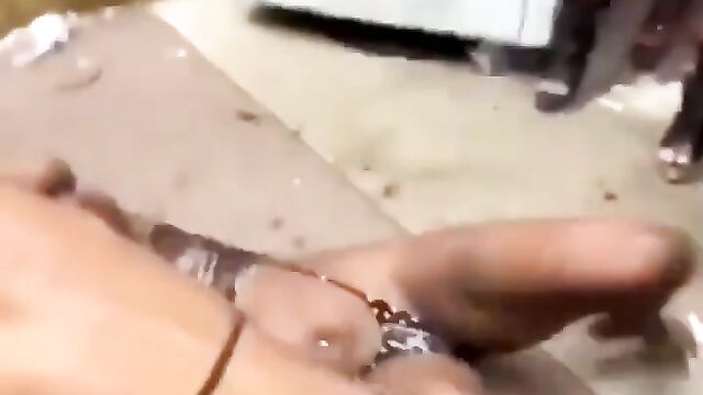 Strippers fighting in a strip club, showing breasts - 5 image