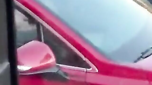Woman filmed masturbating while driving - 3 image