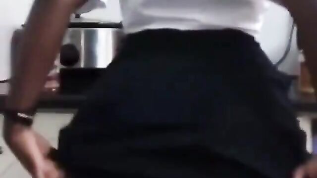 Schoolgirl with the biggest ass - 3 image