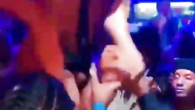 A female fan grabbed his dick on stage