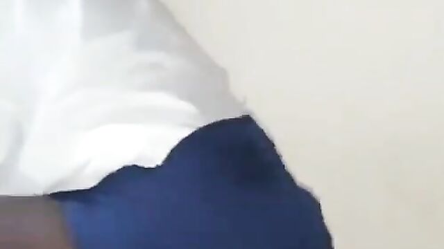 School girl caught having sex with naked teacher on a chair after school - 3 image