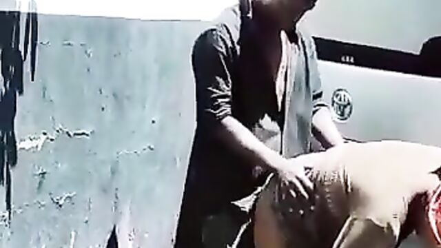 Crazy public doggy style sex - 3 image