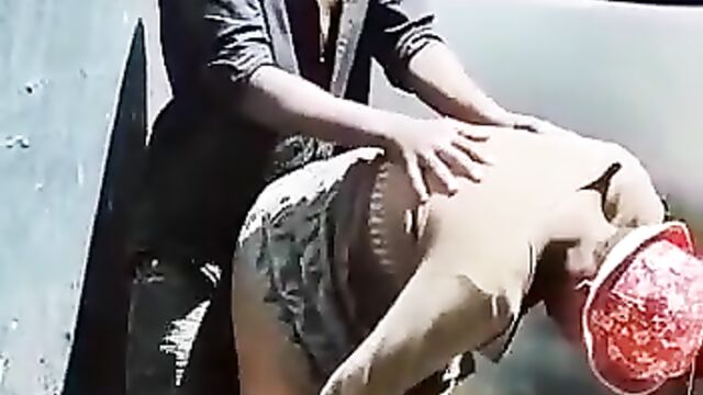 Crazy public doggy style sex - 4 image