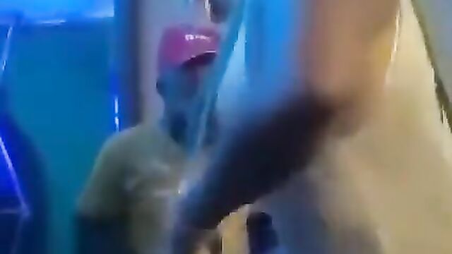 Public fingering at a wild party