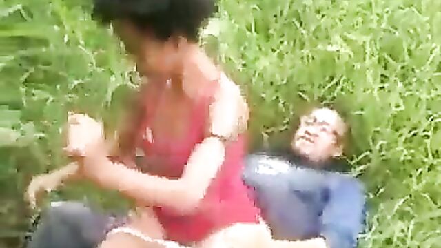 Man caught having sex with a drug addict inside the bush - 4 image