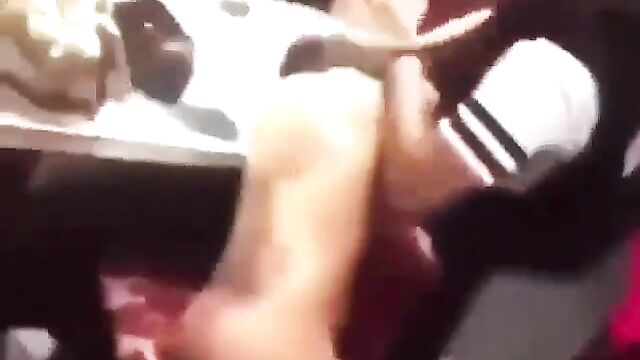 Chick gets stripped naked, exposing boobs and ass while fighting in public - 3 image