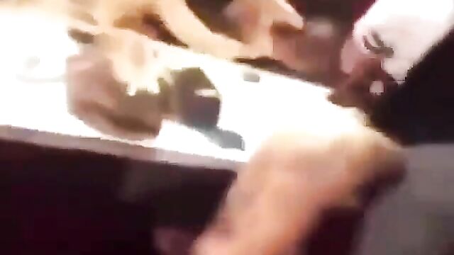 Chick gets stripped naked, exposing boobs and ass while fighting in public - 4 image