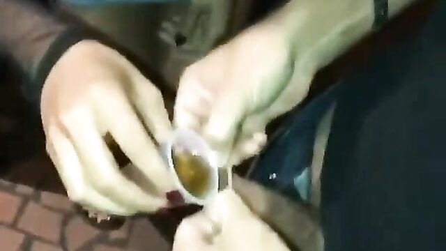 Crazy head at a club - 1 image