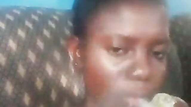 Spoilt school girl caught smoking weed after school - 3 image