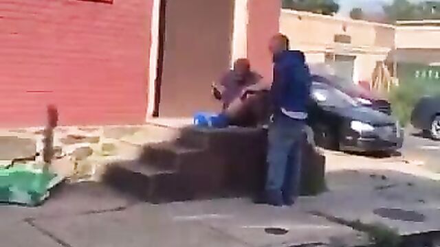 Alleged drug addicts bonking in public