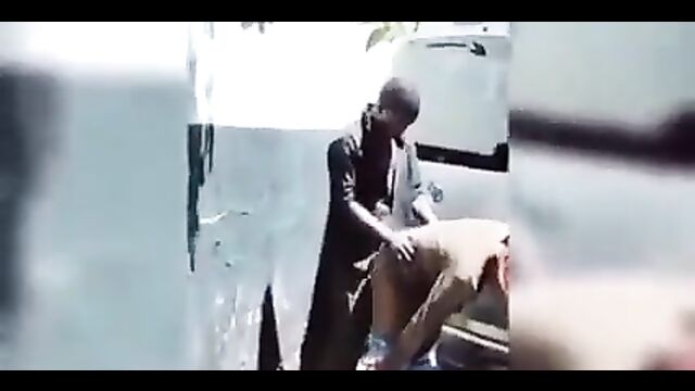 Mechanic caught having doggy style sex with a prostitute in public - 3 image