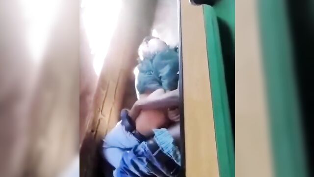 Couple caught having live sex in a bar