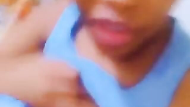 Spoilt school girl caught recording her breasts and nipples to send to her teacher through WhatsApp - 3 image