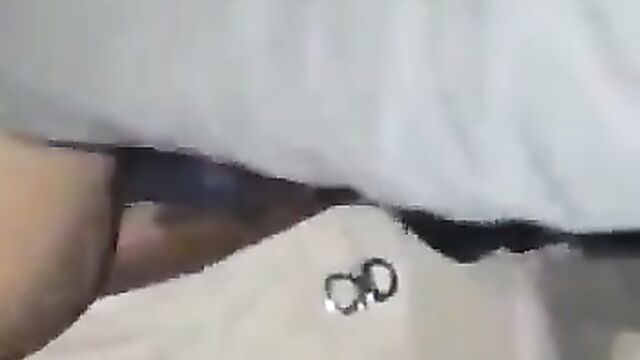 Spoilt school girl caught having sex with school uniform scattered on the bed - 3 image