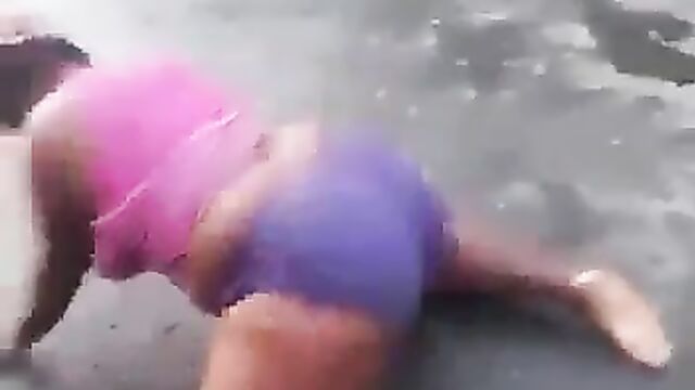 Jamaican girls gone wild, showing boobs in public - 4 image