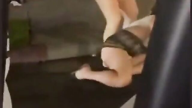 Pussy exposed as girlfriend beats up her best friend in public for cheating with her boyfriend - 4 image