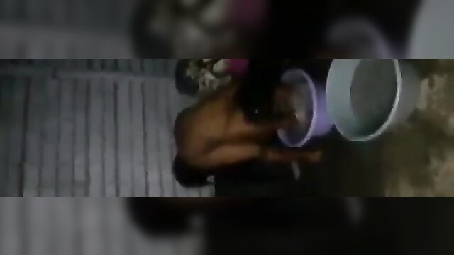 Busty whore stripped naked in public and forced to wash clothes for sleeping with married man - 4 image