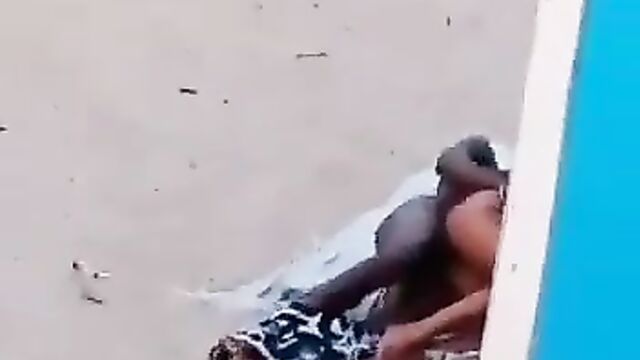 Couple Caught Having Sex Doggy Style In Public!