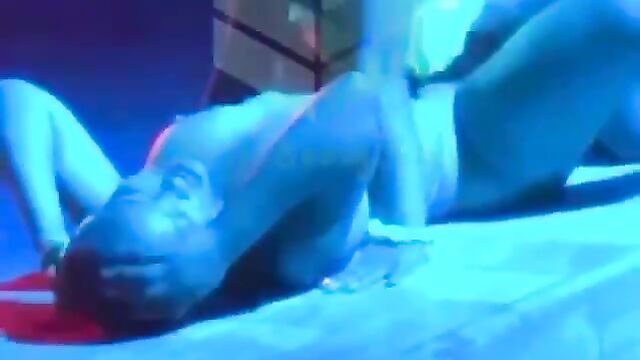 Naked strippers sucking boobs and pussy at the club for entertainment - 5 image