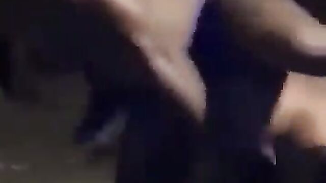 Mad sex styles in public at a club - 4 image