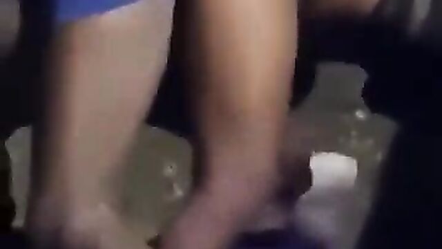 Mad sex styles in public at a club - 5 image