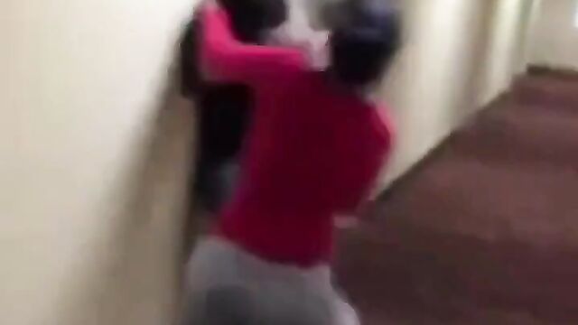 Big boobs pop out as chick fights & beats husband’s sidechick - 1 image