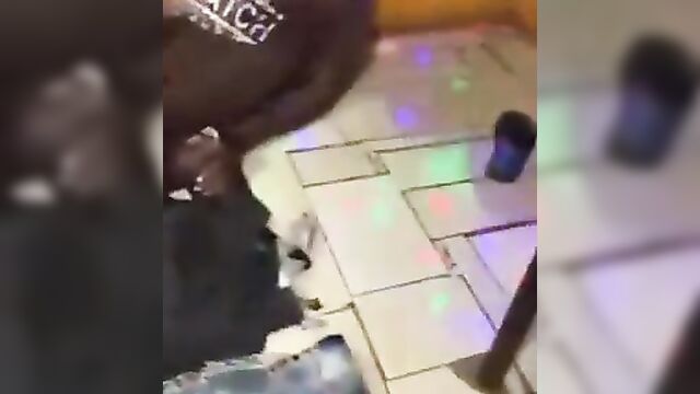 Busty Naked Whore In A Club - 3 image