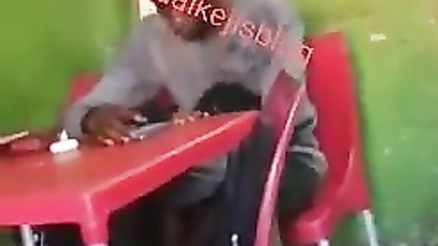 UNILAG student caught receiving blow job in school canteen in public - 4 image