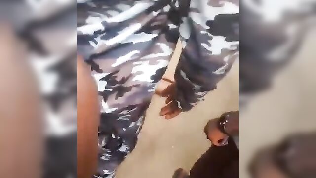 Amateur stripped NAKED and beaten for allegedly stealing - 5 image