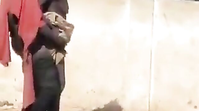 Mad Man Caught Having SEX With Mad Woman In Public