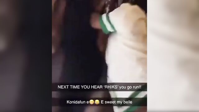 Instagram Amateur stripped naked and beaten in public - 1 image