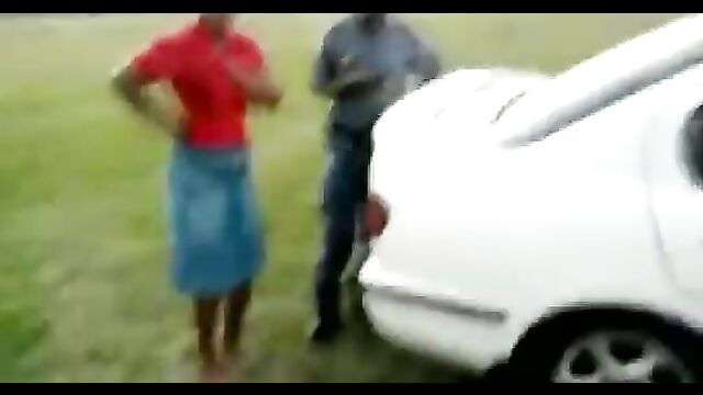 Caught Having Sex On Grass And Busted! - 5 image