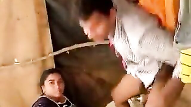 Son caught mom having hot sex with a stranger in the house - 5 image