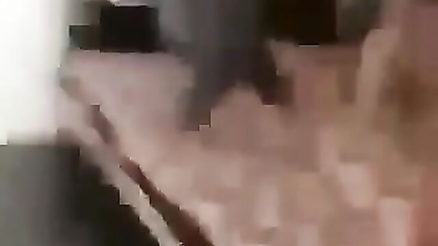 Angry husband caught cheating wife naked having sex with her boyfriend and beat her - 4 image