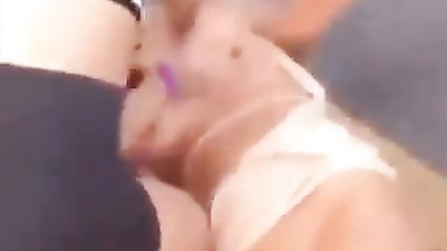 Naked pussy and boobs everywhere as 2 chicks fight over a married man in public - 1 image