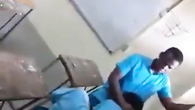 Students Caught Having Threesome Sex Inside School Classroom - 1 image