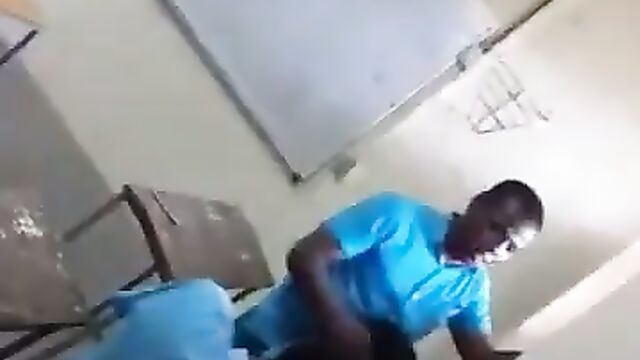 Students Caught Having Threesome Sex Inside School Classroom - 5 image