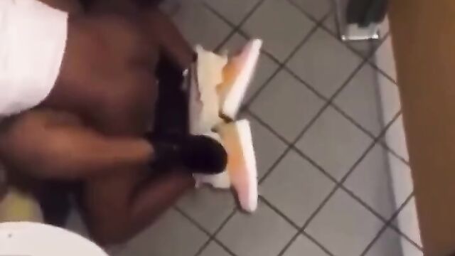 Two horny students caught having sex in school toilet - 4 image