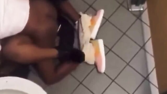 Two horny students caught having sex in school toilet - 5 image