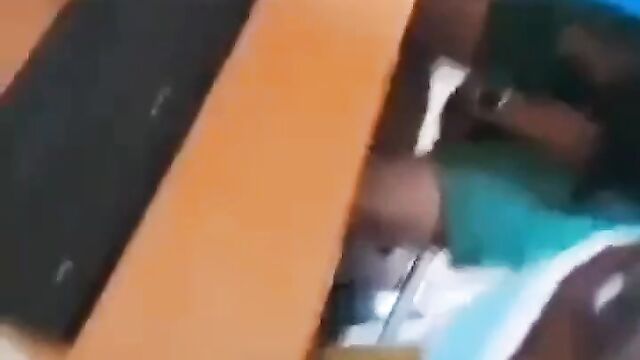 Schoolgirl masturbating schoolboy in class - 4 image