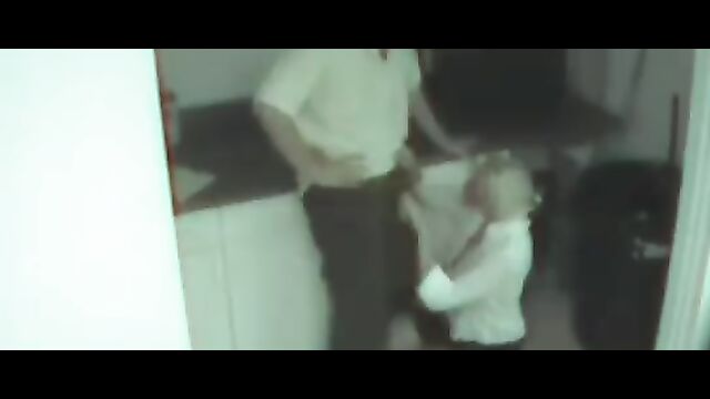 Married man caught cheating with his sexy coworker on camera – Part 1