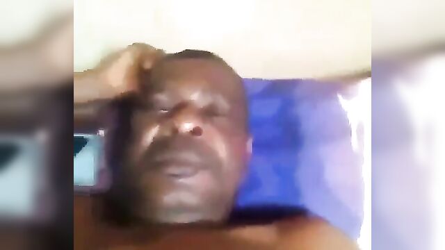 Naked ebony couple film themselves after sex – Part 2 - 3 image